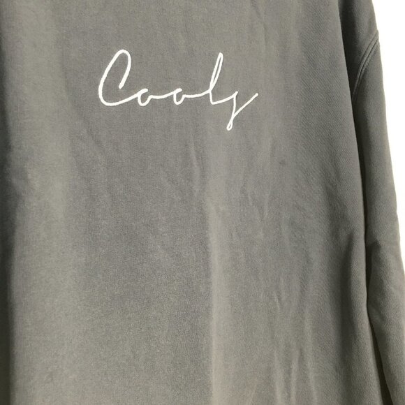 Barney Cools Hand Cropped Oversized Sweatshirt Large - Picture 4 of 7